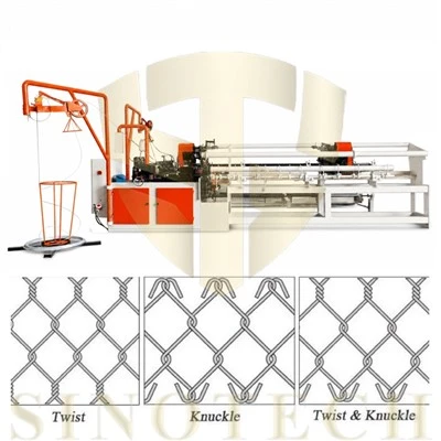 Chain Link Hegn Machine